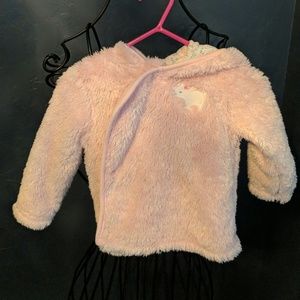 Pink baby jacket 6-9M